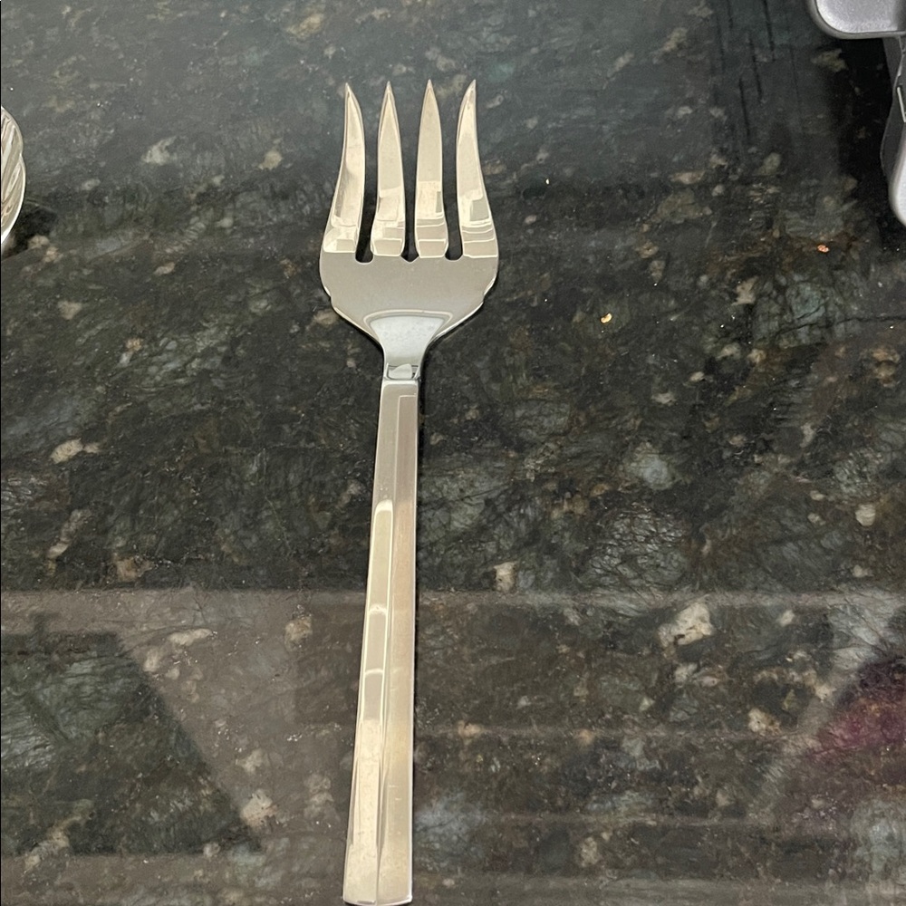Retroneu Infinite 18/8 Stainless Steel Serving Fork - Silver NEW